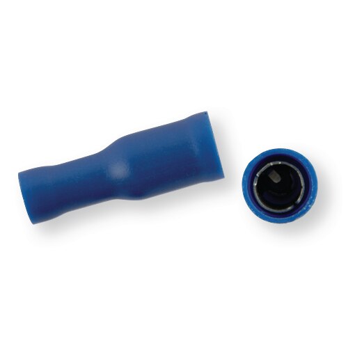 Isolierter Verbinder 5,0x5,0 mm blau